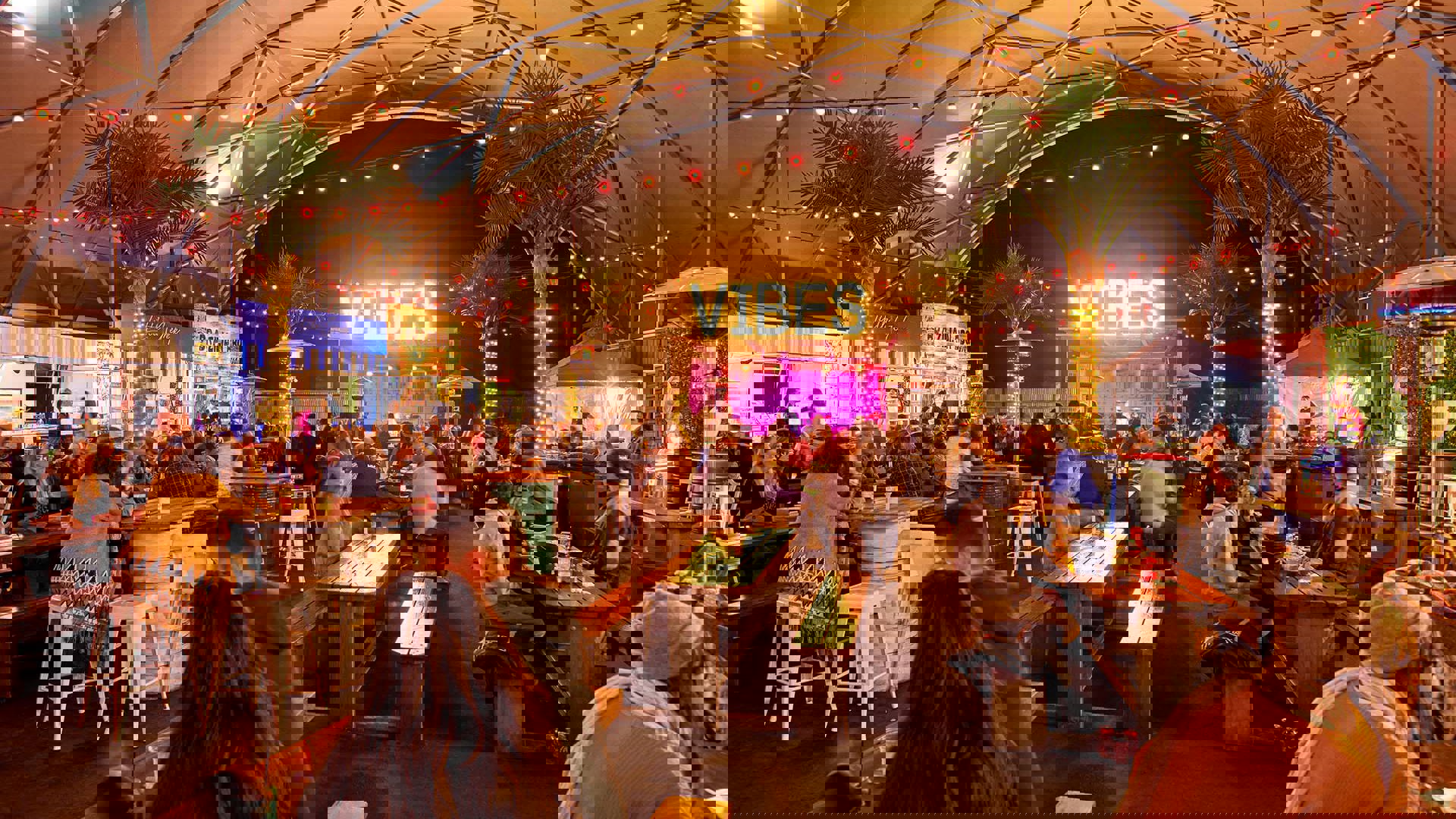 Several people attending an event
